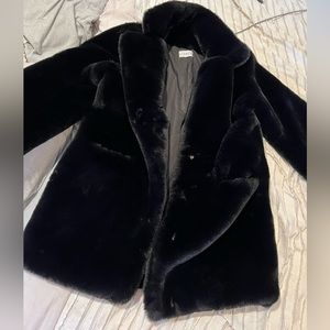 Black Fur Coat